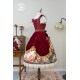 Miss Point Kaleidoscope Velvet Overskirt(Reservation/Full Payment Without Shipping)